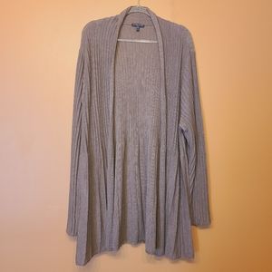Eileen Fisher 100% Wool Peplum Style Cardigan (3X)